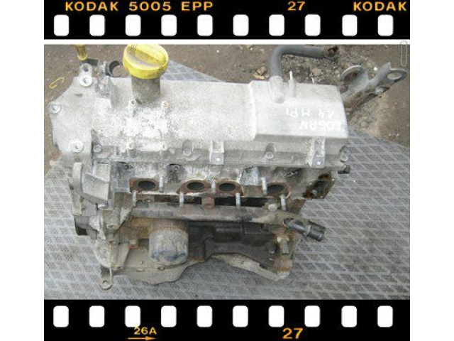 Dacia Logan 1.4 MPI двигатель