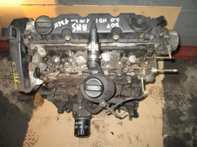 Двигатель PEUGEOT 307 407 2.0 HDI PSA RHS голый без навесного оборудования