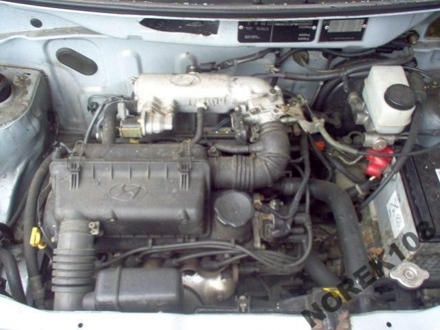 Двигатель HYUNDAI ATOS 1.0 GLS 98-04R 120 тыс. KM гаранти