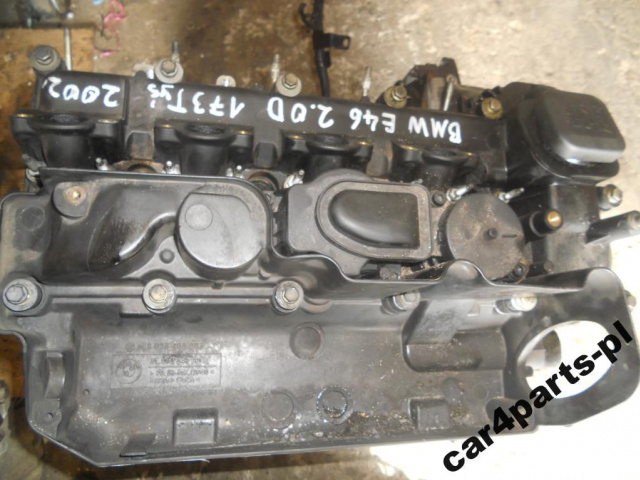 Двигатель голый без навесного оборудования BMW E46 2.0D 320D 137KM M47