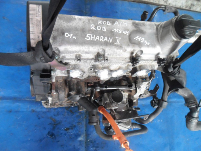 Двигатель 2.0 B 115 л.с. VW SHARAN FL 01г. ATM