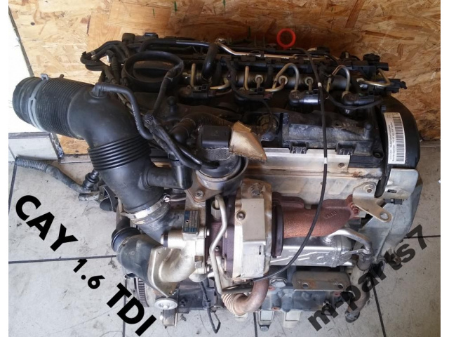 Двигатель VW POLO 6R 1.6 TDI CAY в сборе