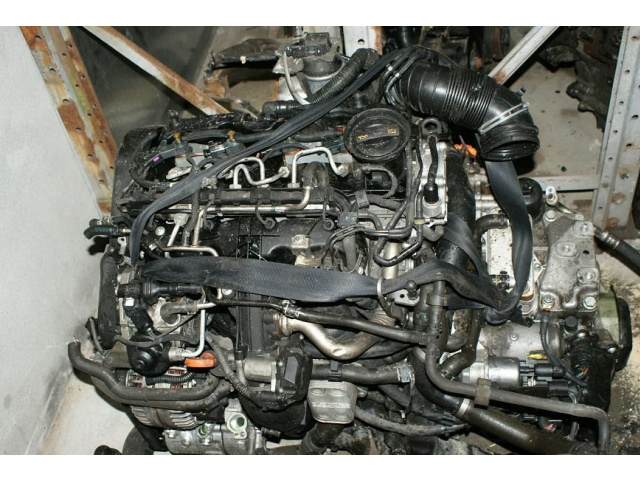 VW GOLF VI SHARAN двигатель 2.0 TDI 140 л.с. CFF 2010г.