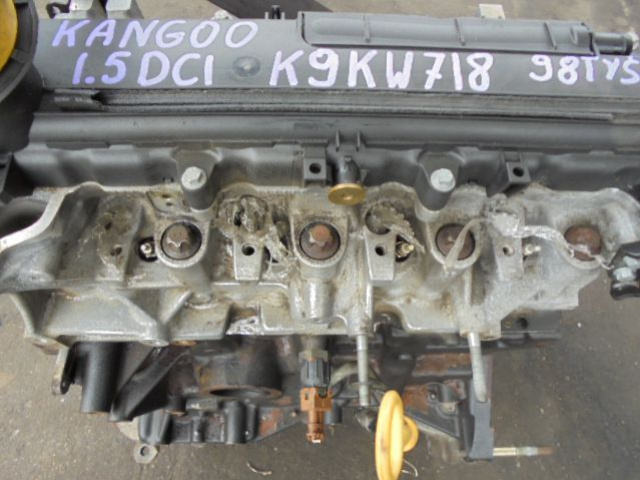 RENAULT KANGOO 1.5 DCI двигатель K9KW718 98TYS KM
