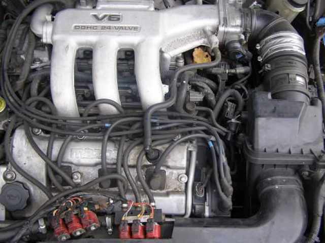 Двигатель 2.0 v6 mazda xedos 6 в сборе навесное оборудование