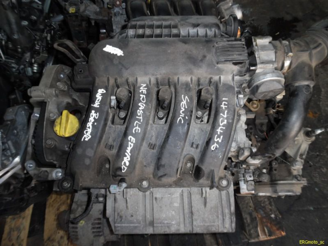 Двигатель F4R771 Renault Megane II Scenic 2.0 16V OPO
