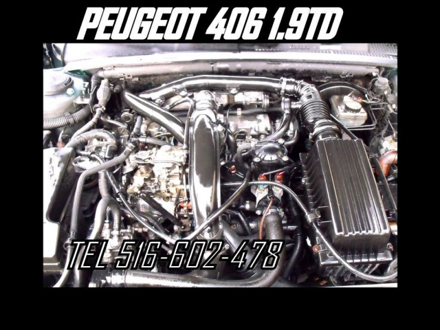 PEUGEOT 406 1.9 TD двигатель + насос WTRYSKOWA Турбина