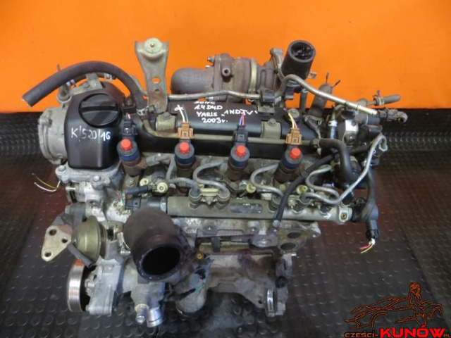 Двигатель TOYOTA YARIS 1.4 D4D 1ND-P52A в сборе