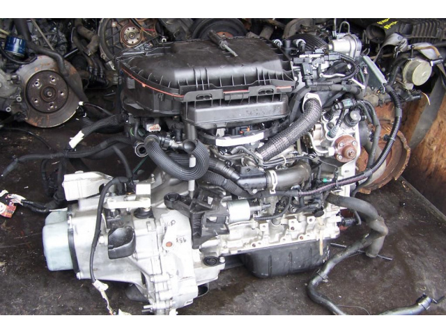 PEUGEOT 207 1.4 HDI 2011-2012r FAP двигатель в сборе