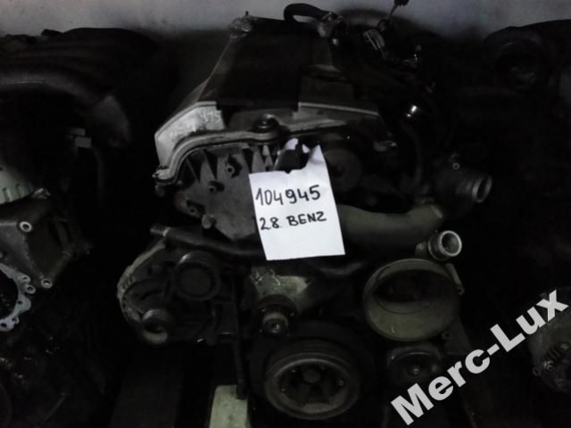 MERCEDES двигатель W202 C280 2800 2.8 104945 BENZYNA#