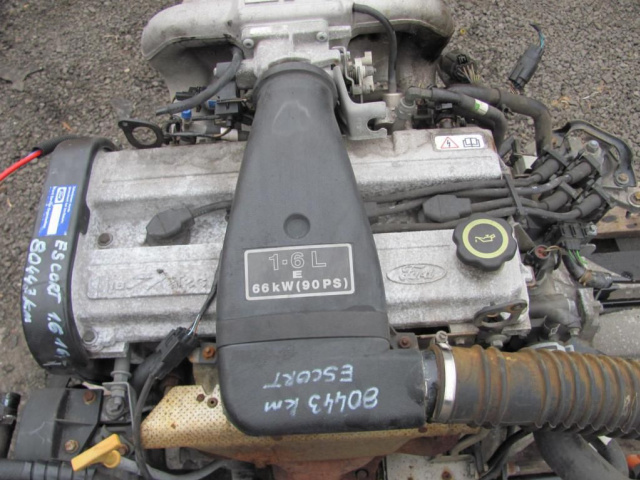 Двигатель в сборе 1.6 16V ZETEC - FORD ESCORT 1997 л.с.