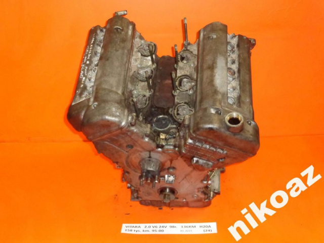 SUZUKI VITARA 2.0 V6 24V 98 136KM H20A двигатель