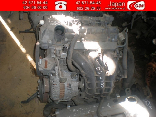 MITSUBISHI COLT 1.0 04- двигатель голый