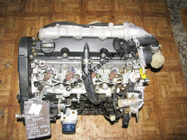 675. двигатель CITROEN BERLINGO 2.0 HDI 90 KM BOSCH