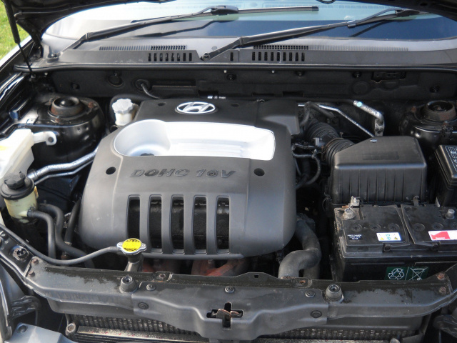 Hyundai Santa Fe двигатель 2.4 16V поврежденный