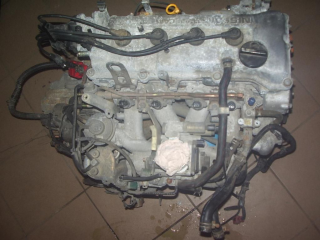 Двигатель коробка передач nissan almera n15 1.4 16v 98г. в сборе