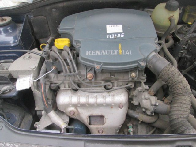Двигатель Renault Thalia 1.4 8V MPI 75KM 04-08r. ПОСЛЕ РЕСТАЙЛА