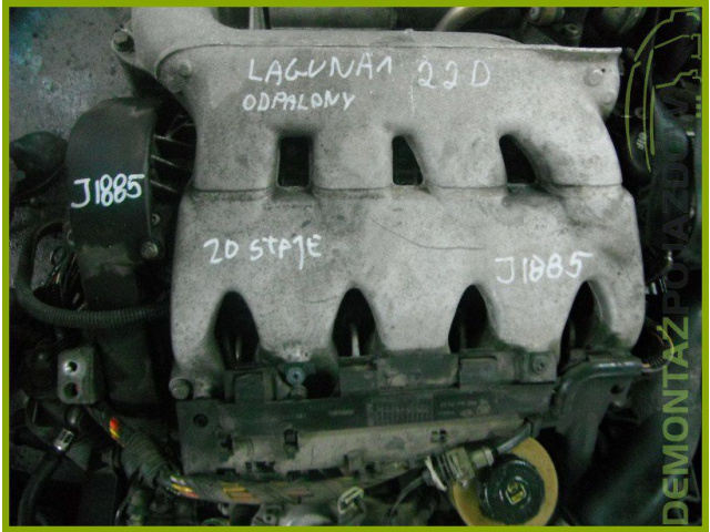 15535 двигатель RENAULT LAGUNA G8T 2.2 D FILM QQQ