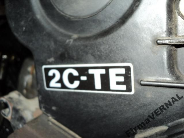 Двигатель 2.0 TD TOYOTA AVENSIS 99г. 2C-TE - запчасти