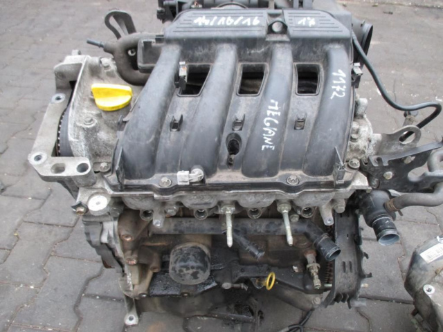 Renault Megane I двигатель 1, 6 16V 107KM K4M pomiar
