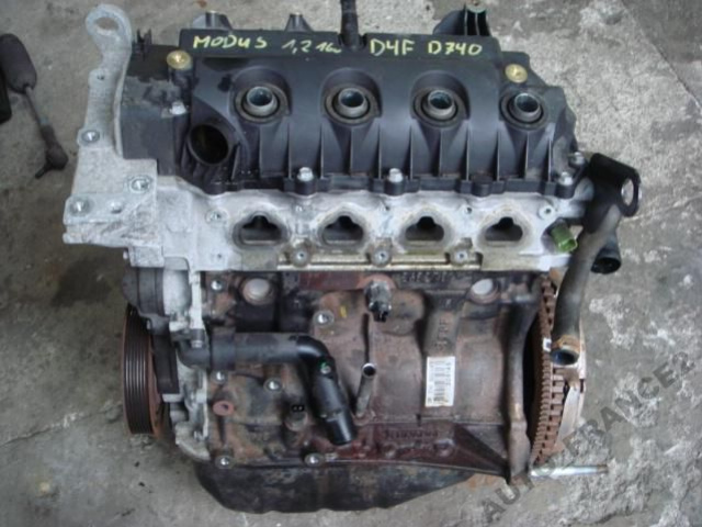 Двигатель RENAULT CLIO MODUS TWINGO KANGOO 1.2 16v