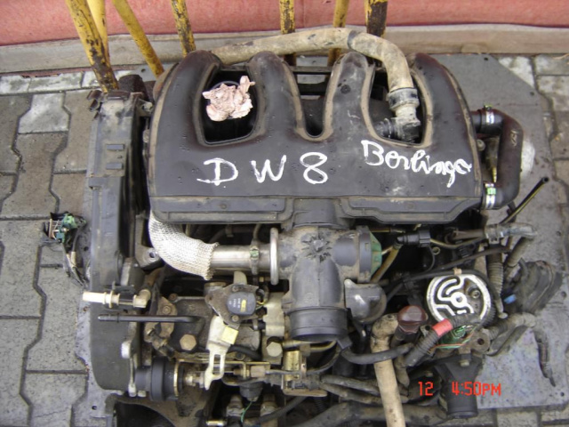 Двигатель 1.9D Citroen Berlingo DW8