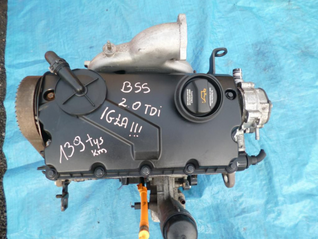 Двигатель skoda octavia suberb 2.0 tdi 8v BSS SLASK