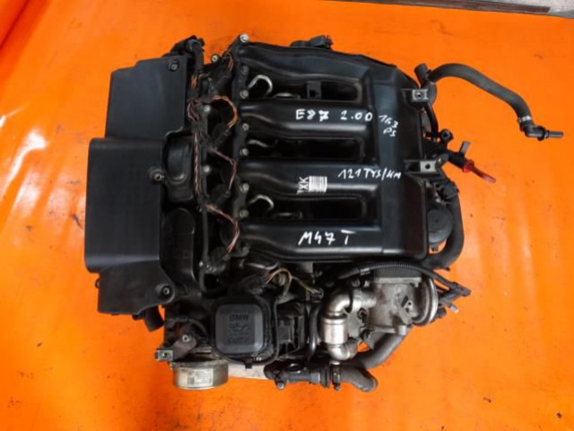 Двигатель M47T BMW E90 E87 2.0 D 163 л.с. 121TYS/KM