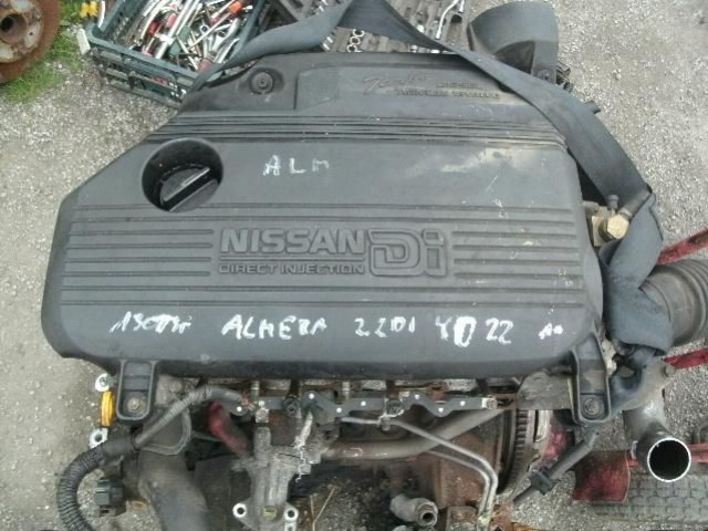 Двигатель NISSAN ALMERA N16, TINO 2, 2 DI, YD 22, 130 тыс