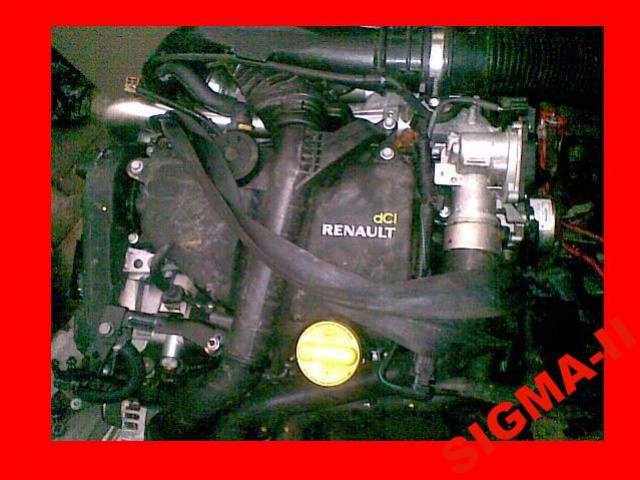 RENAULT CLIO KANGOO LAGUNA двигатель 1.5 DCI K9K 770