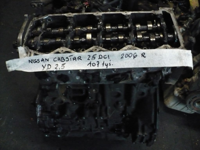 NISSAN CABSTAR NAVARA 2.5DCI 131KM двигатель YD25