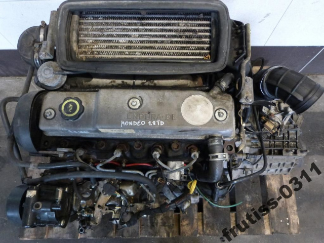 FORD MONDEO 1.8 TD двигатель в сборе навесное оборудование коробка передач RFN