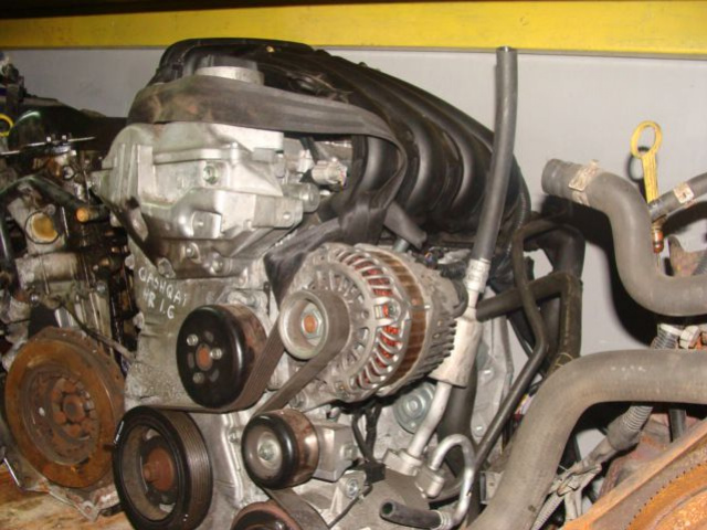 Двигатель nissan qashqai 1, 6 бензин 09г. HR16