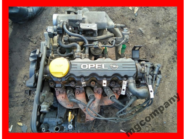 Opel omega B 2, 0 8v двигатель в сборе 115 л.с.