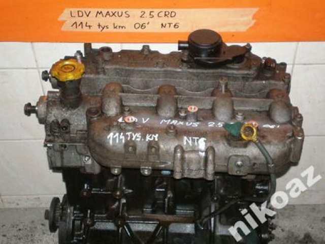 LDV MAXUS 2.5 2, 5 CRD 06 114 тыс KM двигатель
