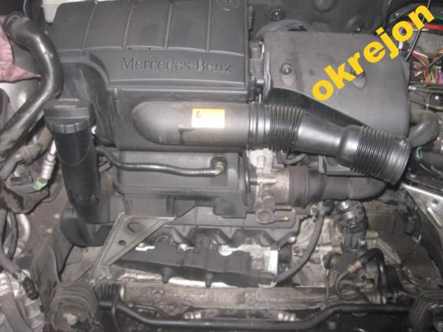 Двигатель mercedes w168 a160 в сборе 01г. 1.6 a класса