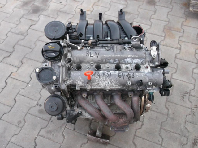 Двигатель BLN SKODA OCTAVIA 2 1.4 FSI 64 тыс KM -WYS-