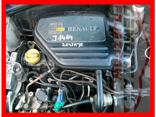 9746 двигатель RENAULT CLIO II F8Q 630 1.9D