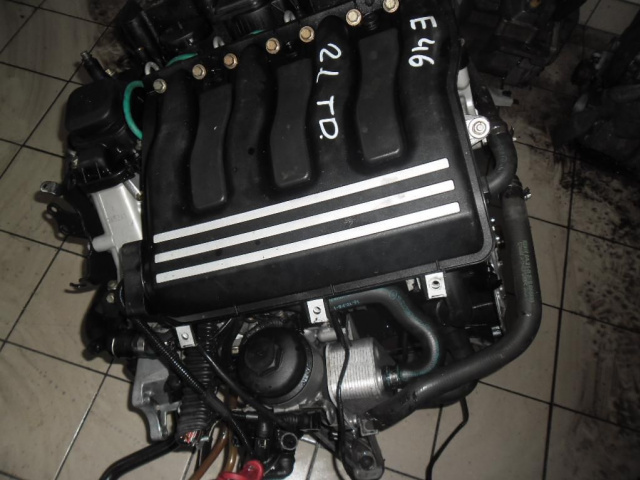 Двигатель BMW e46 2.0 TD голый