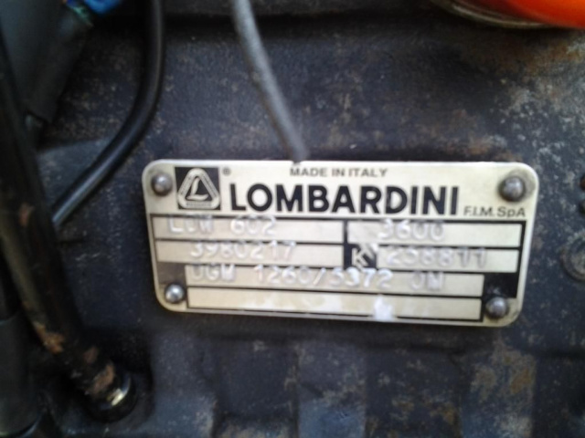 Двигатель lombardini Ldw 602 FOCS nachodzie в сборе