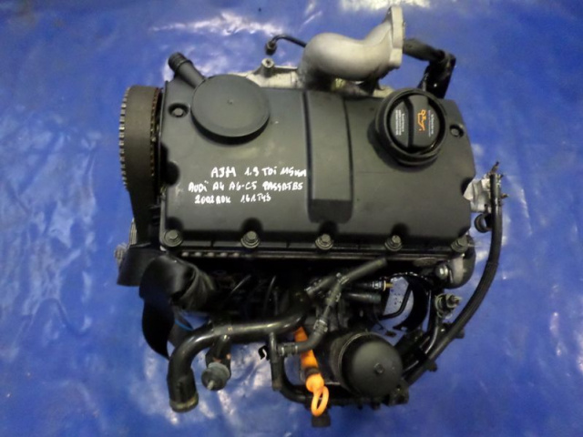Двигатель 1.9TDI 115 л.с. AJM AUDI A4 PASSAT B5 FL A6 C5