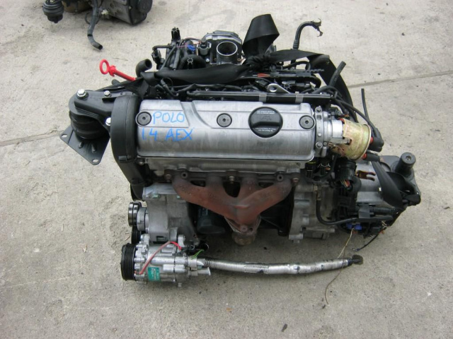 VW POLO 1.4 AEX двигатель