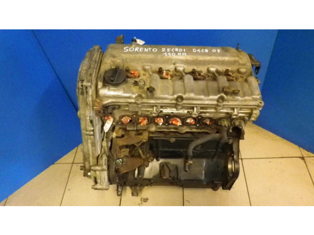 Двигатель KIA SORENTO 2.5 CRDI D4CB 140 л.с. 2003г.