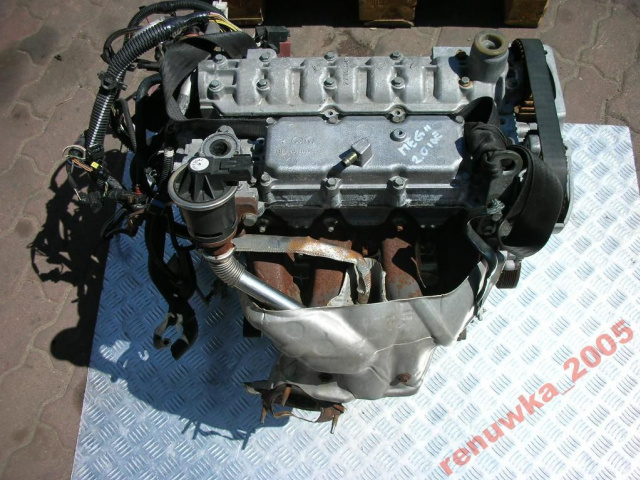 Renault Megane I FL 2.0 16V IDE - двигатель F5R D 740