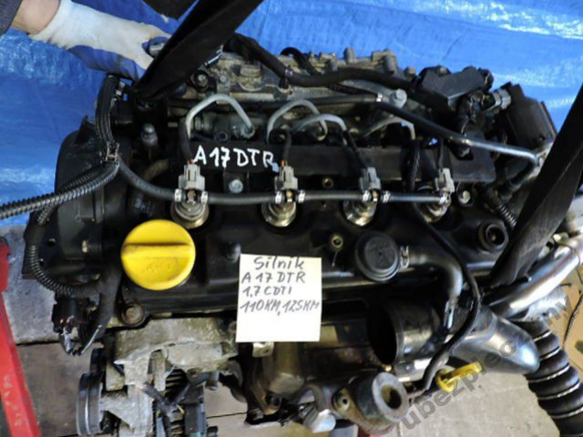 Двигатель в сборе 1.7CDTI A17DTR ASTRA ZAFIRA 61tys/k