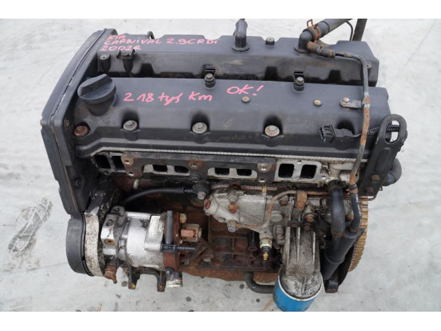 Двигатель Kia Carnival 2.9CRDI 144km 01-05r J3