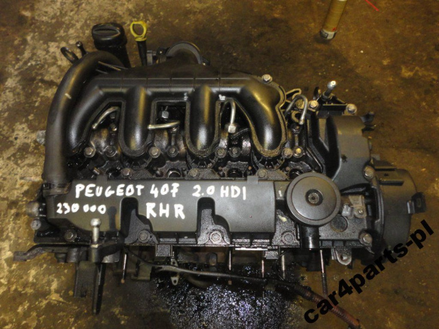 Двигатель без навесного оборудования PEUGEOT 407 2.0 HDI 136KM RHR 10DYTJ