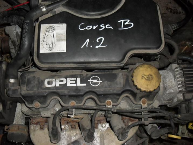 Двигатель OPEL CORSA B 1.2 8V X12SZ голый без навесного оборудования