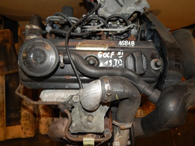 VW GOLF 3 1.9 TD 93R. двигатель AAZ насос гарантия
