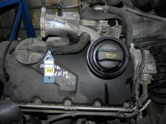 Двигатель SKODA OCTAVIA 1, 9 TDI AXR 101 K 2007 r #233